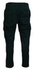 Dolce & Gabbana Elegant Green Slim Fit Cargo Jeans