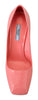 Prada Elegant Square Toe Pink Heels