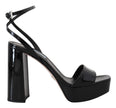 Prada Elevate Your Elegance with Glossy Black Heels