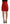 Dolce & Gabbana Metallic Red High Waist Mini Skirt