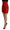 Dolce & Gabbana Metallic Red High Waist Mini Skirt