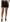 Dolce & Gabbana Elegant High Waist Mini Skirt in Shiny Black