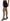 Dolce & Gabbana Elegant High Waist Mini Skirt in Shiny Black