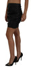 Dolce & Gabbana Chic High Waist A-Line Leather Mini Skirt