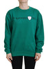Philippe Model Chic Green Printed Long Sleeve Sweater