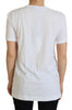 Dolce & Gabbana Elegant White Crewneck Cotton T-Shirt