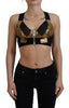 Dolce & Gabbana Elegant Cropped Top with Front Zipper