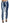 Dolce & Gabbana Sleek Striped Slim Fit Italian Jeans
