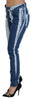 Dolce & Gabbana Sleek Striped Slim Fit Italian Jeans