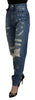 Dolce & Gabbana Elegant High Waist Skinny Jeans