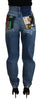 Dolce & Gabbana Elegant High Waist Skinny Jeans