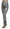 Dolce & Gabbana Elegant High Waist Skinny Pants in Silver