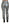 Dolce & Gabbana Elegant High Waist Skinny Pants in Silver