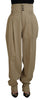 Dolce & Gabbana Elegant High Waist Tapered Trousers