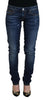 Acht Chic Low Waist Designer Skinny Jeans