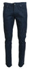 Exte Chic Tapered Blue Denim Jeans
