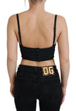 Dolce & Gabbana Leopard Print Bustier Corset Top