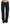 Exte Chic Dark Blue Low Waist Straight Cut Jeans