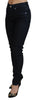 Acht Chic Slim-Fit Cotton Denim in Dark Blue