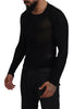 Dolce & Gabbana Elegant Black Cashmere Pullover Sweater