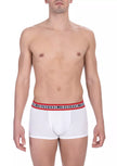 Bikkembergs White Cotton Men's Trunk Underwear Pack