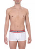 Bikkembergs White Cotton Men's Trunk Underwear Pack