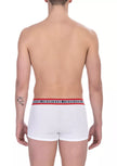 Bikkembergs White Cotton Men's Trunk Underwear Pack