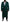 Dolce & Gabbana Elegant Silk Robe in Lush Green