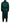 Dolce & Gabbana Elegant Silk Robe in Lush Green