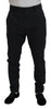 Dolce & Gabbana Elegant Striped Chino Dress Pants