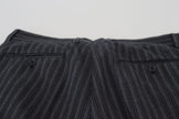 Dolce & Gabbana Elegant Striped Chino Dress Pants