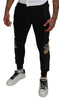 Dolce & Gabbana Elegant Black Jogger Pants for the Modern Man