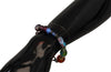 Dolce & Gabbana Multicolor Beaded Silver Chain Bracelet
