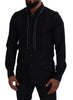 Dolce & Gabbana Elegant Slim Fit Tuxedo Dress Shirt