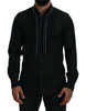Dolce & Gabbana Elegant Slim Fit Tuxedo Dress Shirt