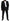 Dolce & Gabbana Elegant Black Virgin Wool Martini Suit