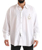 Dolce & Gabbana Elegant White Cotton Formal Shirt