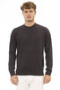 Alpha Studio Brown Cashmere Men's Sweater