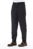 Alpha Studio Gray Wool Men Pant