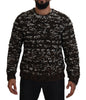 Dolce & Gabbana Elegant Bronze Knit Pullover Sweater
