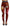 Dolce & Gabbana Floral Red High Waist Leggings