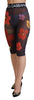 Dolce & Gabbana Elegant Floral Print High Waist Leggings