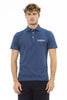 Baldinini Trend Blue Cotton Men Polo