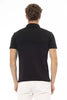 Baldinini Trend Black Cotton Men Polo Shirt
