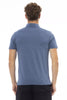 Baldinini Trend Blue Cotton Men Polo