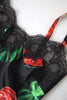 Dolce & Gabbana Anthurium Print Silk Camisole Top