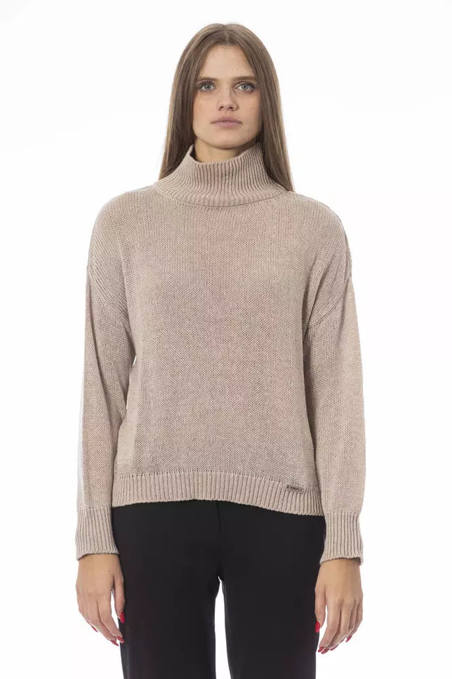 Baldinini Trend Beige Viscose Women Sweater