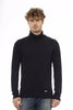 Baldinini Trend Blue Cashmere Men Sweater