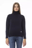 Baldinini Trend Blue Wool Women Sweater