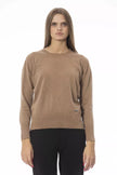 Baldinini Trend Beige Cashmere Women Sweater